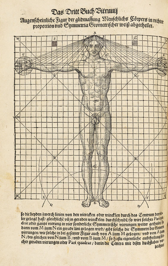Vitruvius Pollio, M. - Vitruvius Teutsch. 1548.