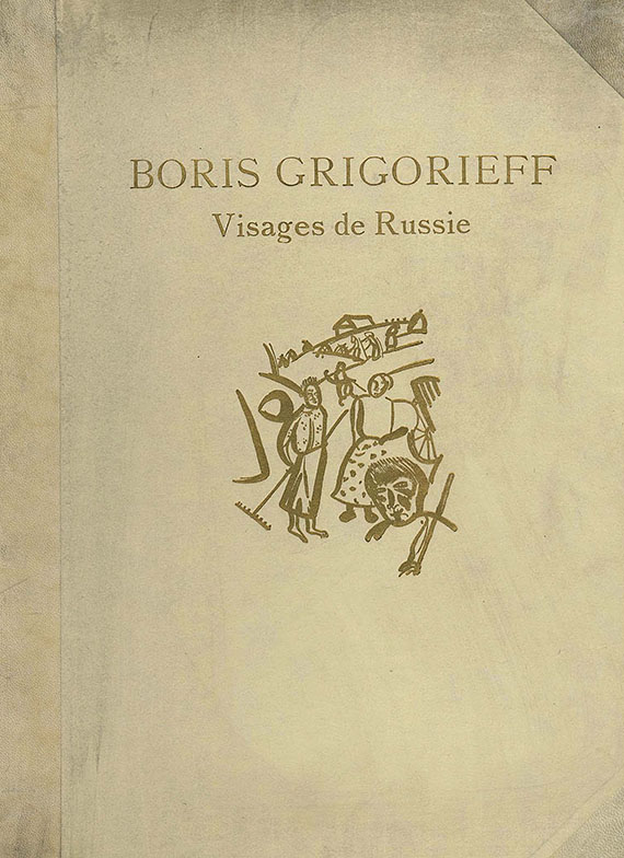 Boris Grigorieff - Visages de Russie. 1923.