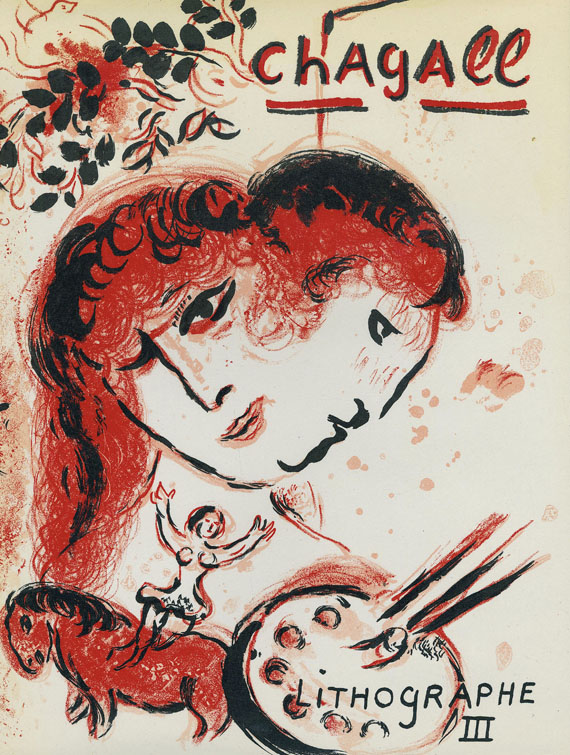 Marc Chagall - Lithograph III. 1969 - dabei: Lithograph IV. 1974