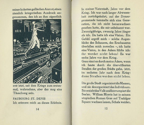 Frans Masereel - Holitscher, A., Der Narrenbaedeker. 1925