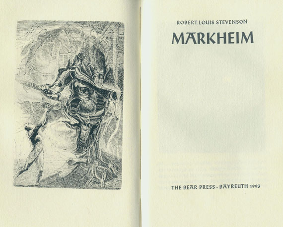  Bear Press - Stevenson, R. L., Markheim. 1993