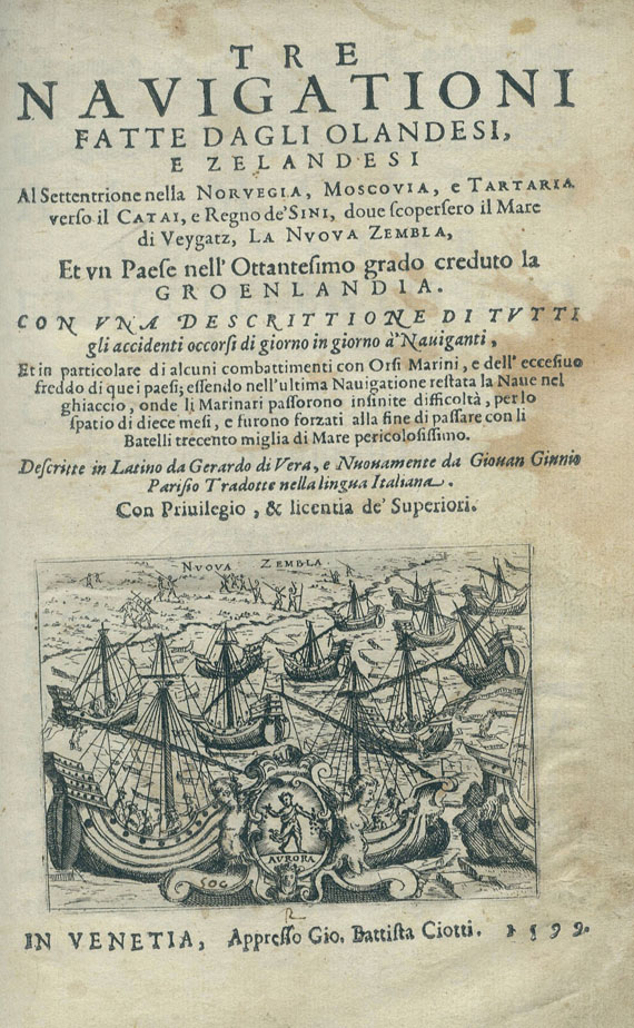 Garcia Laso de la el Ynca Vega - Tre Navigationi. 1599