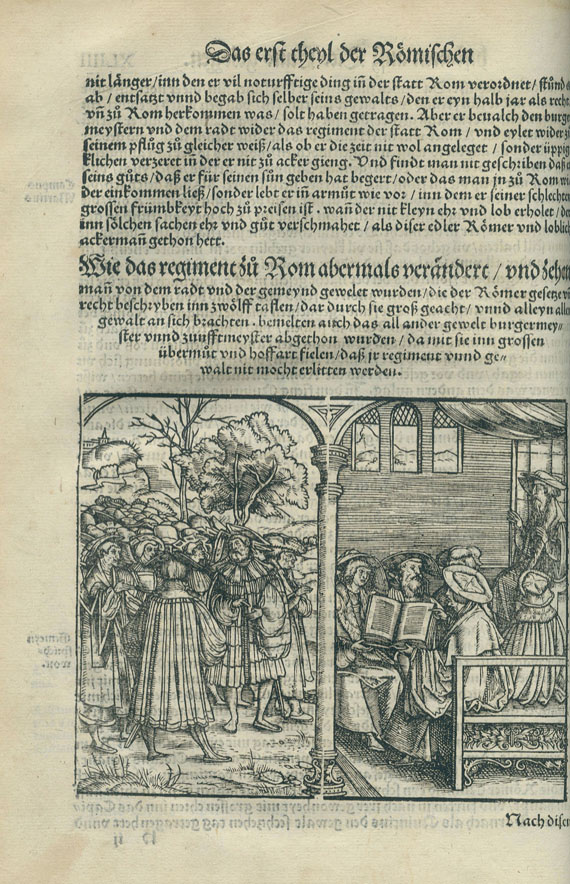 Titus Livius - Römische Historia. Mainz 1533.