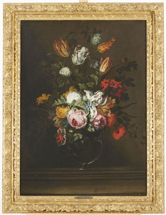 Jan Peeter Brueghel - Blumenbouquet in einer venezianischen Glasvase - Weitere Abbildung