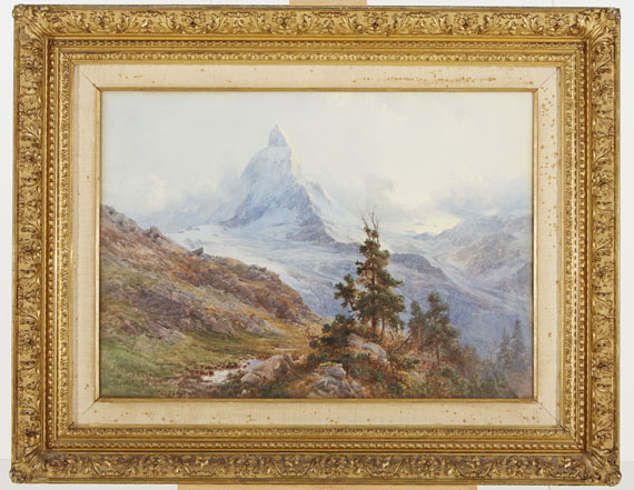 Edward Theodore Compton - Blick auf das Matterhorn - Weitere Abbildung