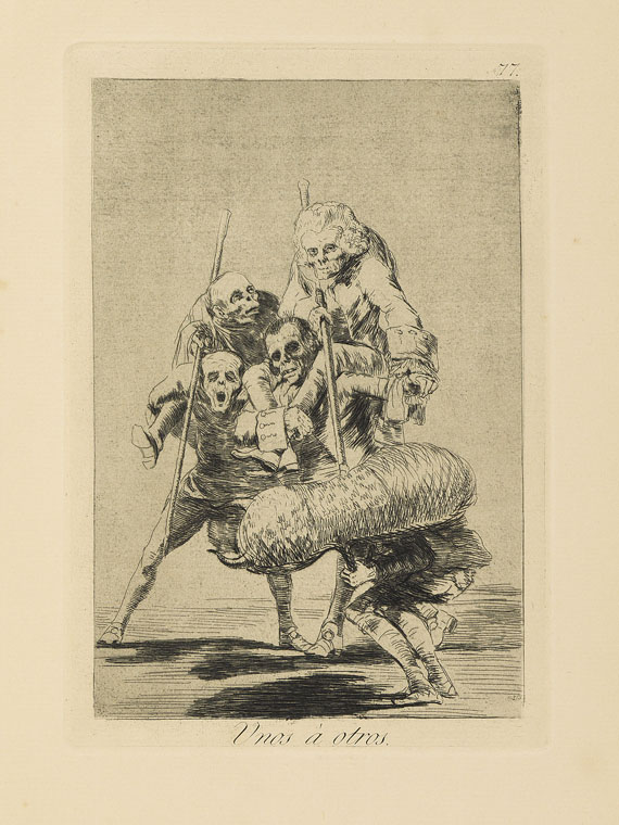 Francisco de Goya - 80 Bll.: Los Caprichos