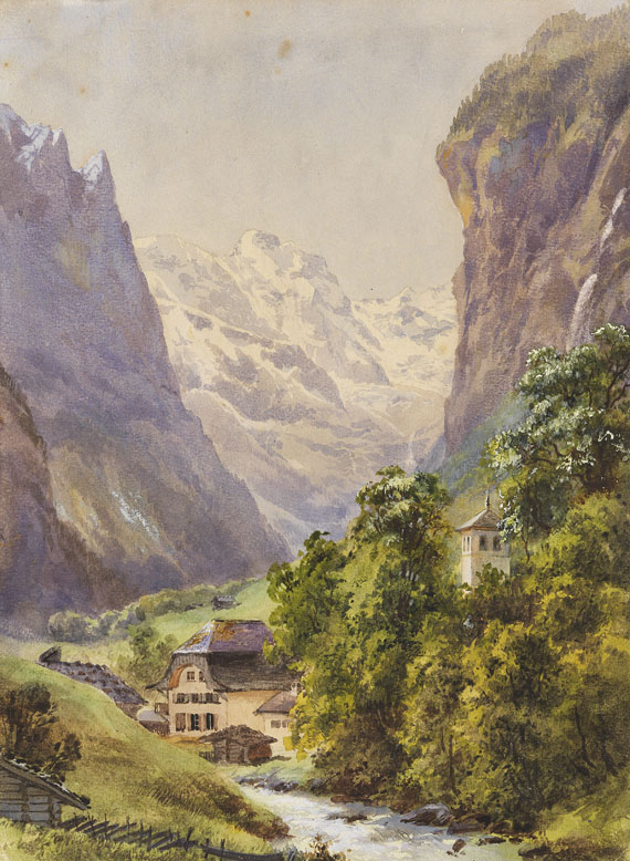 Edward Theodore Compton - Lauterbrunnen (Schweiz)