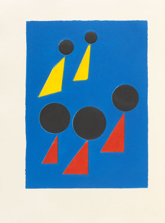 Alexander Calder - Prévert, J., Fêtes. 1971..