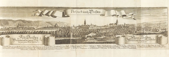 Antonius Weck - Residentz- und Haupt-Vestung Dresden. 1680