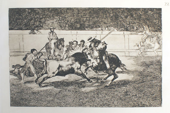Francisco de Goya - Tauromachia. 1928.