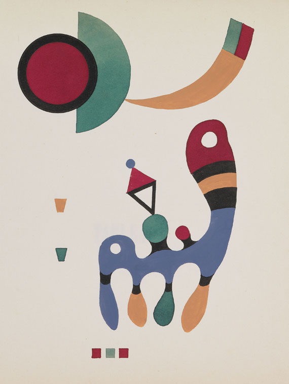 Wassily Kandinsky - 11 tableux et 7 poèmes. 1945