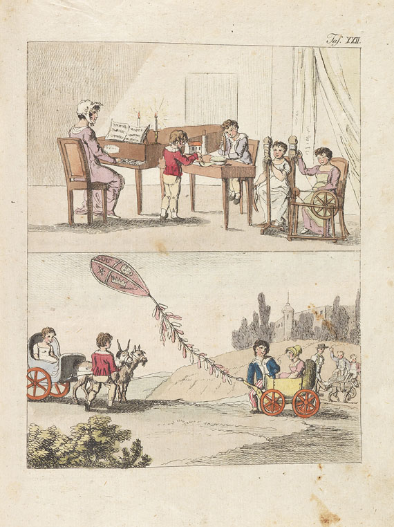Jakob Glatz - Die Bilderwelt. 1811. - Weitere Abbildung