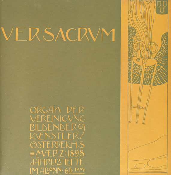 Ver Sacrum - Ver Sacrum. 3 Bde. 1898-1900