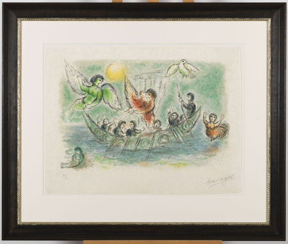 Marc Chagall - Die Sirenen - Rahmenbild