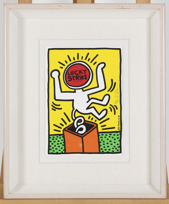 Keith Haring - Lucky Strike - Rahmenbild