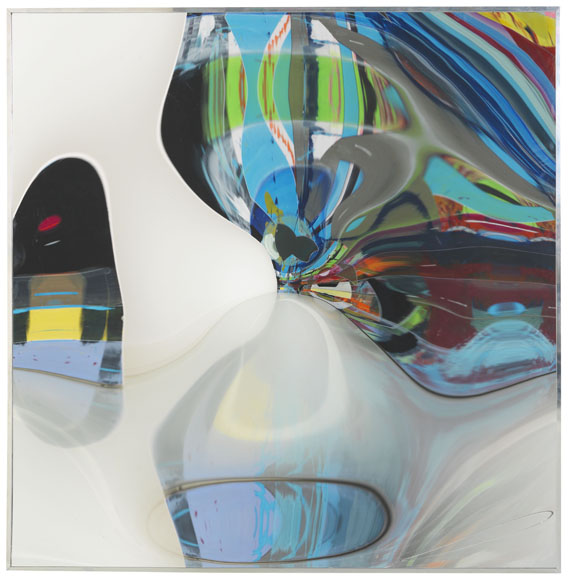Victor Bonato - Glas-Spiegel-Verformung 4/70 - Rahmenbild