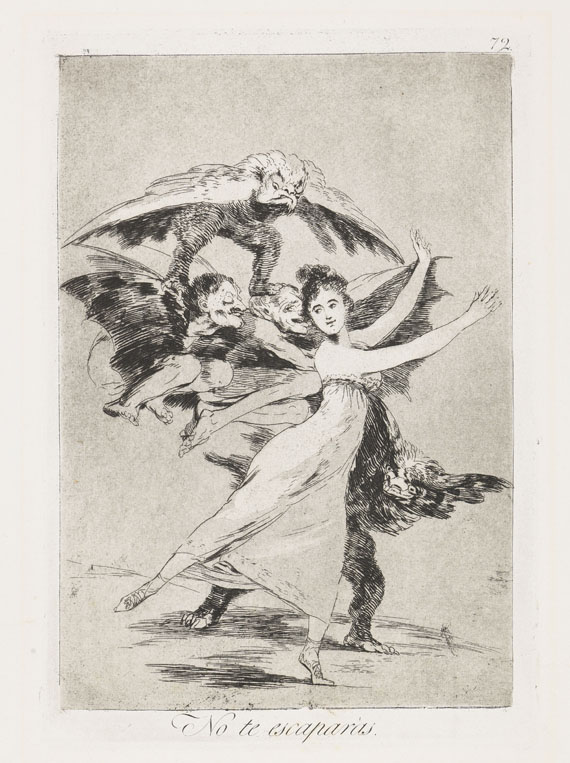 Francisco de Goya - No te escaparás