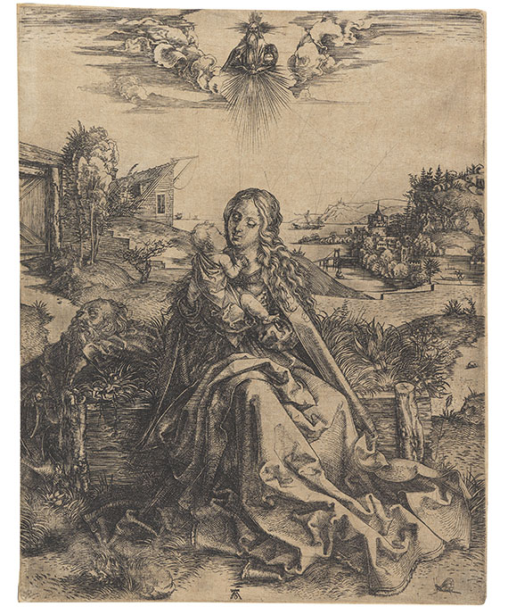Albrecht Dürer - Die Heilige Familie mit der Libelle