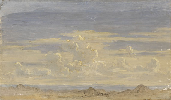 Gustav Friedrich Papperitz - Wolkenstudie