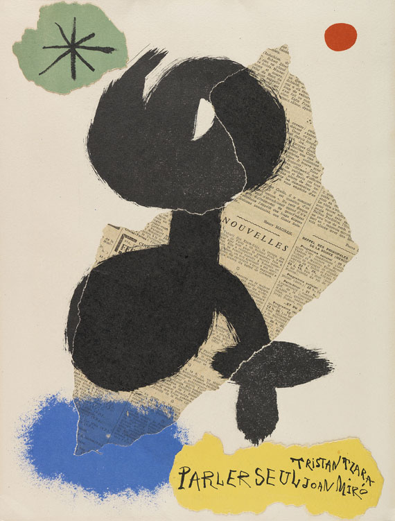 Joan Miró - Tzara, Parler seul. 1948-50.