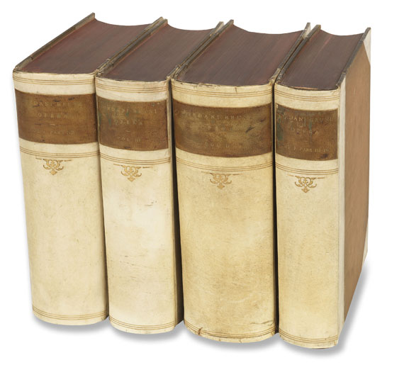 Giordano Bruno - Opera latine conscripta. 1879-91. 3 Bde. in 4.