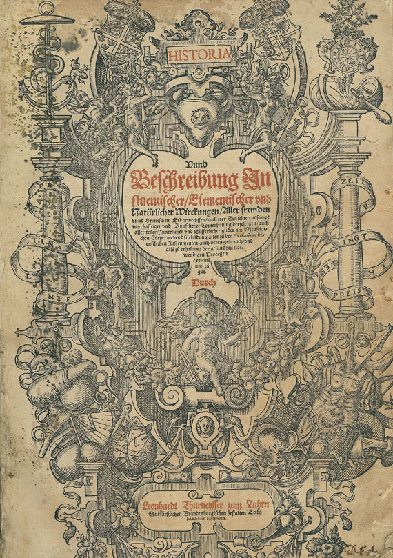 Leonhard Thurneisser zum Thurn - Historia und Beschreibung. 1578.