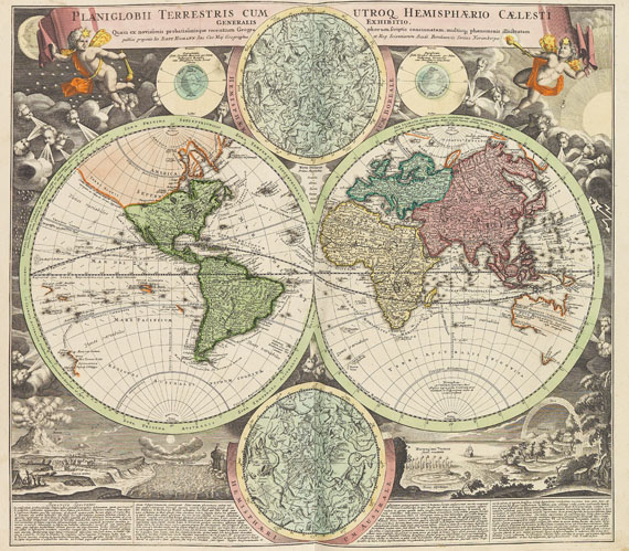 Johann Baptist Homann - Grosser Atlas uber die gantze Welt. 1725. 2 Bde. - Weitere Abbildung