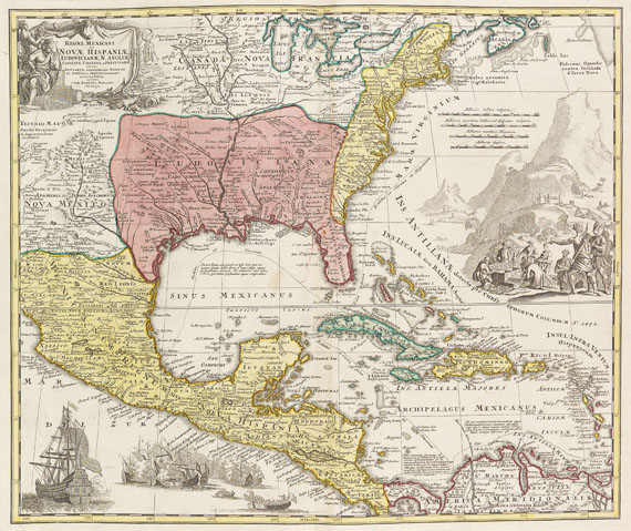 Johann Baptist Homann - Grosser Atlas uber die gantze Welt. 1725. 2 Bde. - Weitere Abbildung