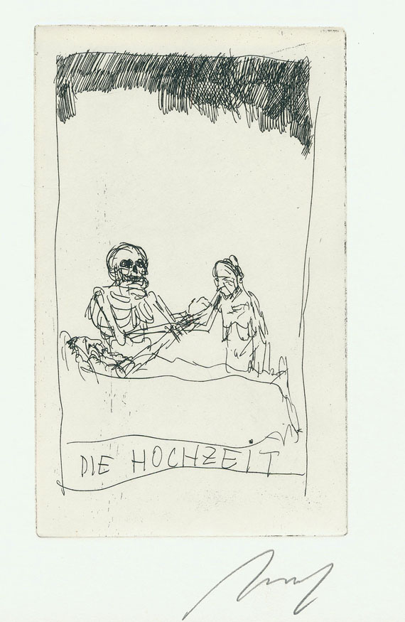 Alfred Hdrlicka - Die Ateliers des Monsieur Rodin. 1984.