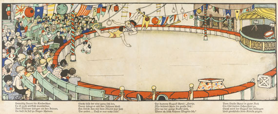 Gerta Ries - Der Jahrmarkt. 1924 - Weitere Abbildung