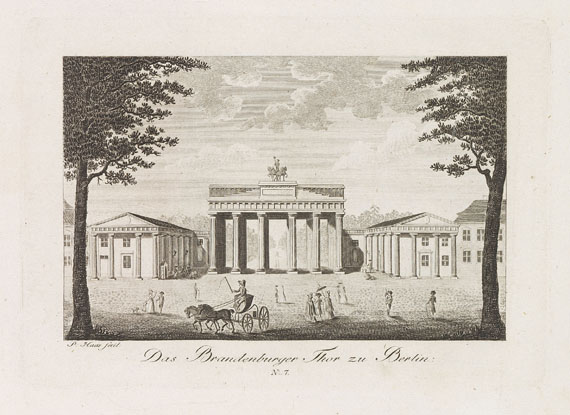Peter Haas - 24 Prospecte von Berlin. 1795-1800.