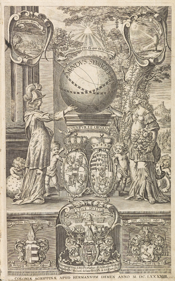  Emblemata - Picinelli, Ph., Mundus symbolicus. 1694