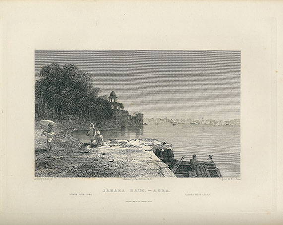 Emma Roberts - Views in India. 2 Bde. 1839