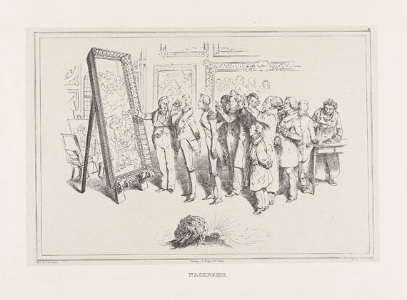 Adolph von Menzel - Künstlers Erdenwallen.1834 - Weitere Abbildung