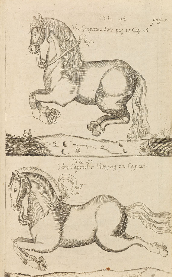 Christoph Jakob Lieb - Practica et arte di cavalleria. 1668 - Weitere Abbildung