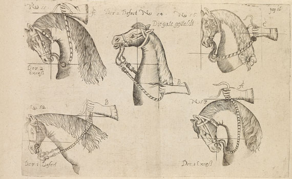 Christoph Jakob Lieb - Practica et arte di cavalleria. 1668 - Weitere Abbildung
