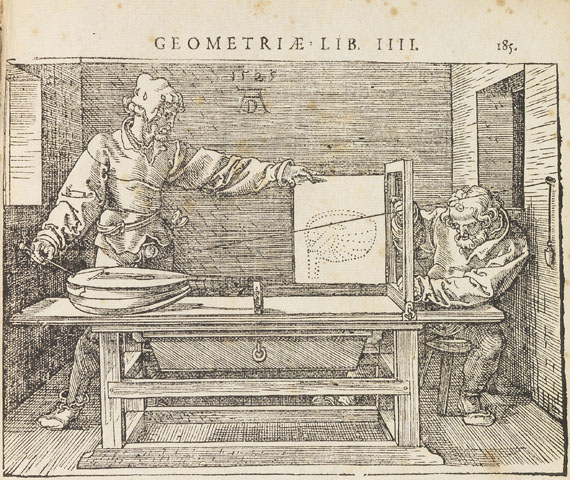Albrecht Dürer - Institutionum geometricarum libri quatuor. 1606.