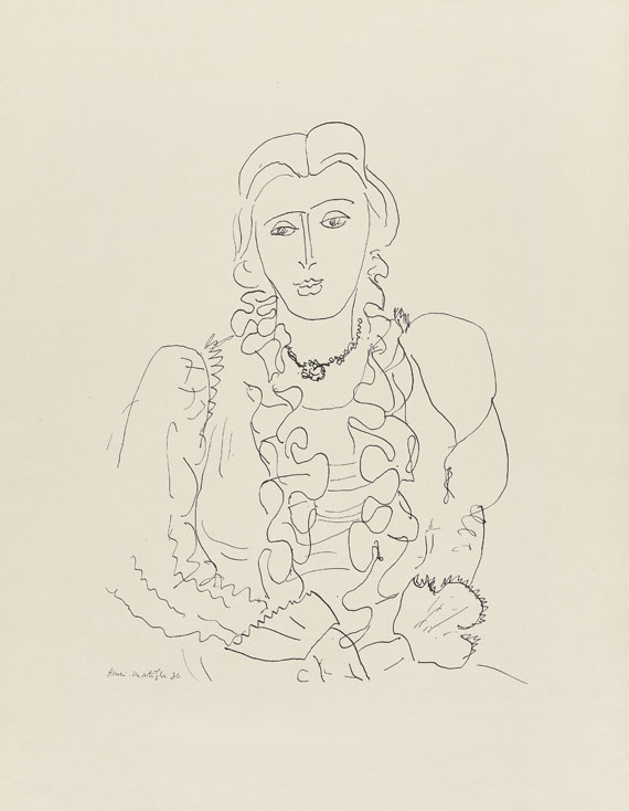 Henri Matisse - Sitzende Frau
