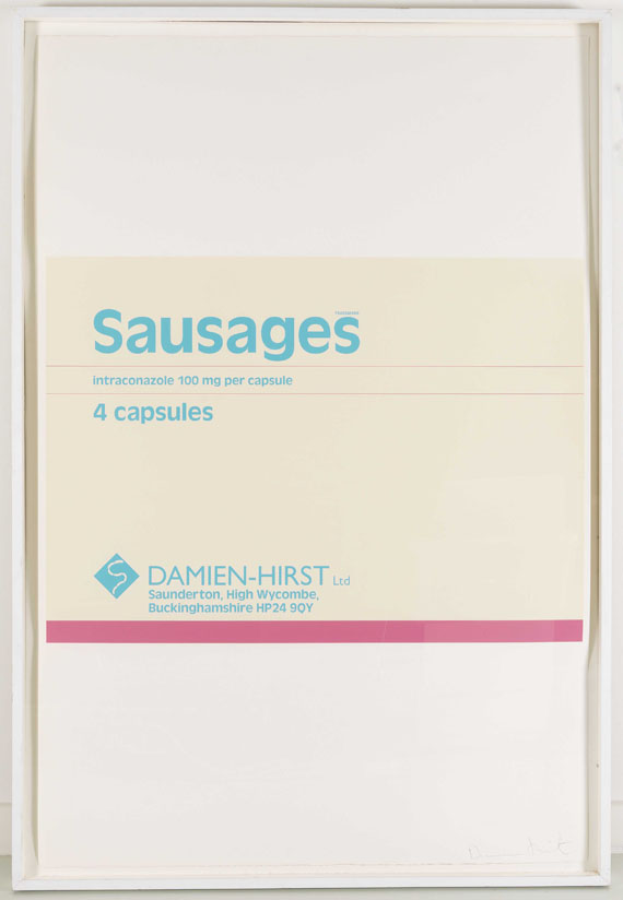 Damien Hirst - Sausages - Rahmenbild