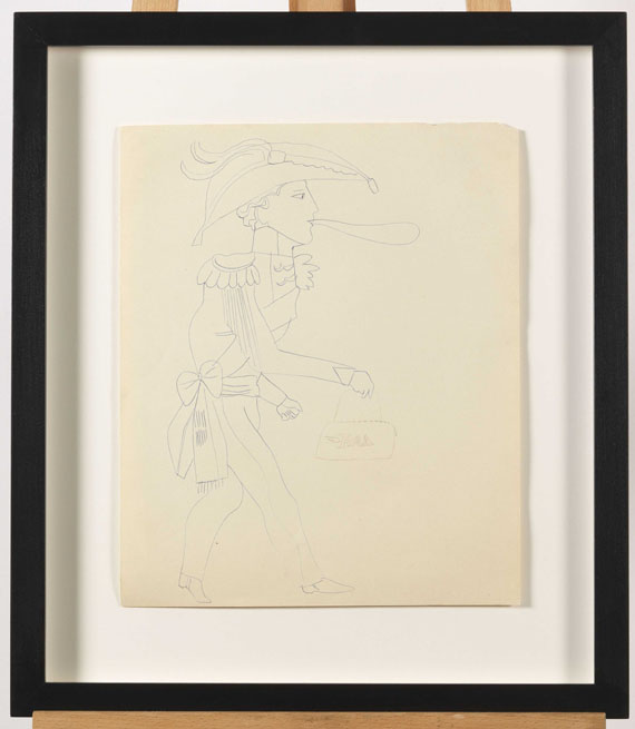 Andy Warhol - Male costume figure (PAA) - Rahmenbild