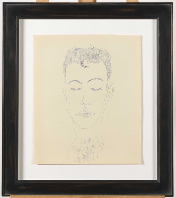 Andy Warhol - Young Man - Rahmenbild
