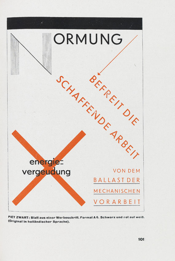 Jan Tschichold - Die neue Typographie. 1928.
