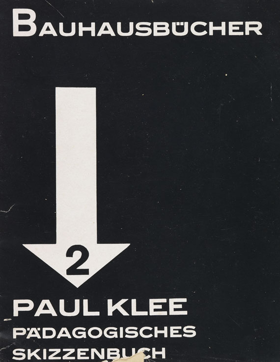  Bauhausbücher - Klee, P., Pädagogisches Skizzenbuch. 1925