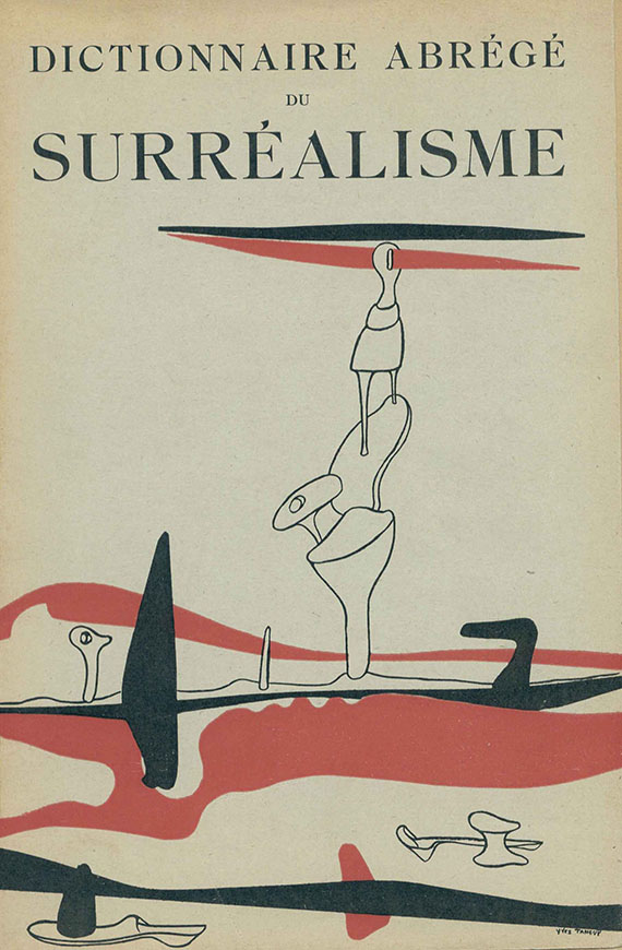 André Breton - Dictionnaire Abrègè du Surrèalisme + Le papier timbre ( Wols). 1938-1959