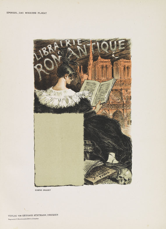 Jean Louis Sponsel - Das moderne Plakat. 1897 - Weitere Abbildung