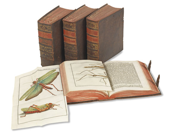 August J. Rösel von Rosenhof - Insecten-Belustigung. 4 Bde. 1759-92