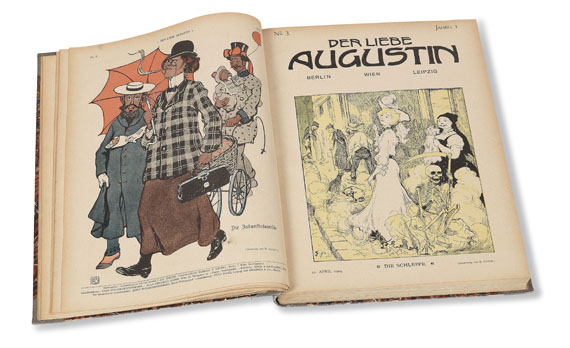   - Der liebe Augustin. Zeitschrift Nr. 1. 1904 - Weitere Abbildung