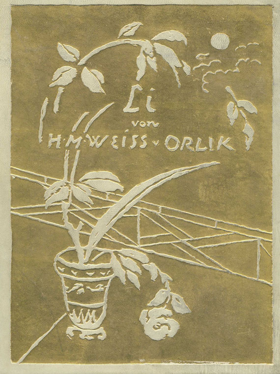 Emil Orlik - Weiss, H. M., Li. 1925