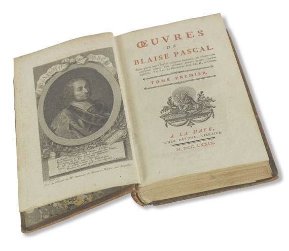 Blaise Pascal - Oeuvres. 5 Bde. 1779 - Weitere Abbildung