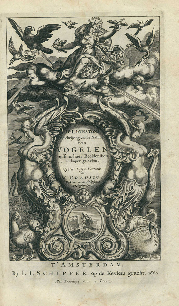 Johann Jonston - Vogelen. 1660